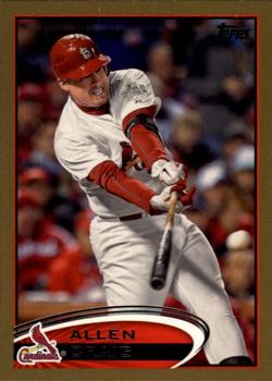 2012 Topps - Gold #402 Allen Craig Front