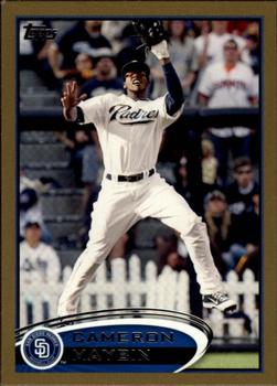 2012 Topps - Gold #419 Cameron Maybin Front