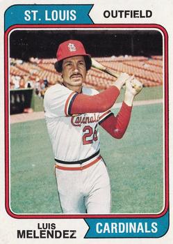 1974 Topps #307 Luis Melendez Front