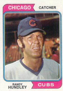 1974 Topps #319 Randy Hundley Front