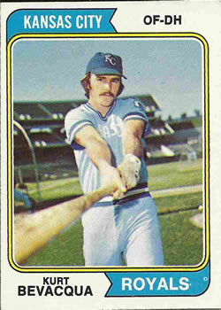 1974 Topps #454 Kurt Bevacqua Front