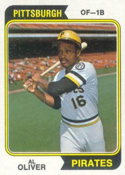 1974 Topps #52 Al Oliver Front