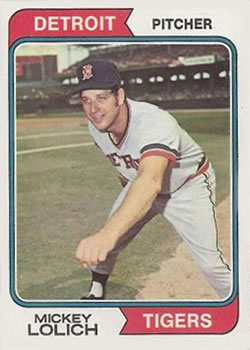 1974 Topps #9 Mickey Lolich Front