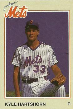 1987 Feder Jackson Mets #19 Kyle Hartshorn Front