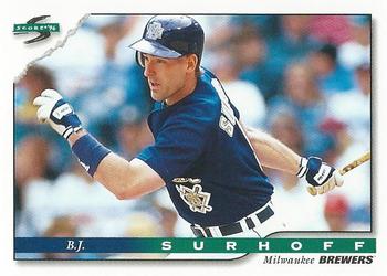 1996 Score #54 B.J. Surhoff Front