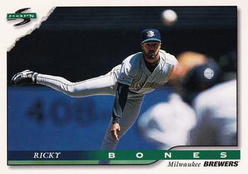 1996 Score #63 Ricky Bones Front