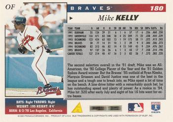 1996 Score #180 Mike Kelly Back