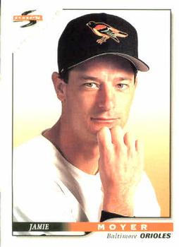 1996 Score #210 Jamie Moyer Front