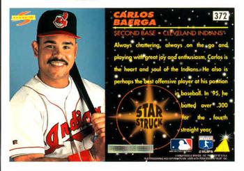 1996 Score #372 Carlos Baerga Back