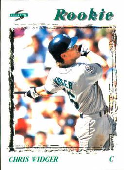 1996 Score #503 Chris Widger Front