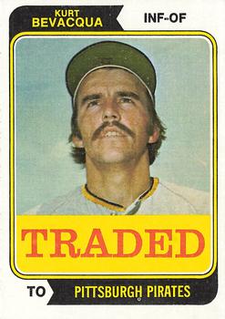 1974 Topps - Traded #454T Kurt Bevacqua Front