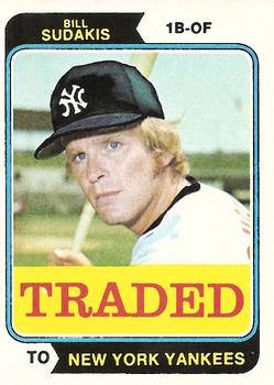 1974 Topps - Traded #63T Bill Sudakis Front