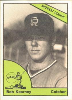 1978 TCMA Cedar Rapids Giants #12 Bob Kearney Front