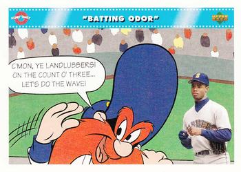 1992 Upper Deck Comic Ball 3 #11 Batting Odor Front
