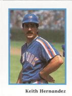 1990 Publications International Trivia Stickers #NNO Keith Hernandez Front