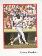 1990 Publications International Trivia Stickers #NNO Dave Parker Front
