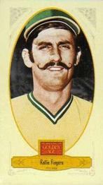 2012 Panini Golden Age - Mini Crofts Candy Blue Ink #111 Rollie Fingers Front