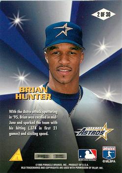 1996 Score - Diamond Aces #2 Brian Hunter Back