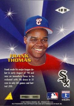 1996 Score - Diamond Aces #4 Frank Thomas Back