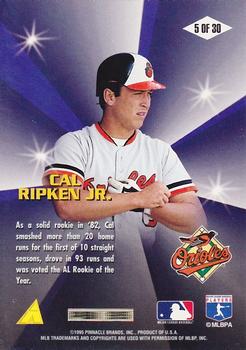 1996 Score - Diamond Aces #5 Cal Ripken Jr. Back