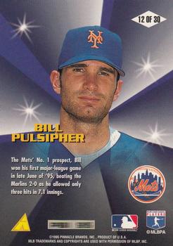 1996 Score - Diamond Aces #12 Bill Pulsipher Back