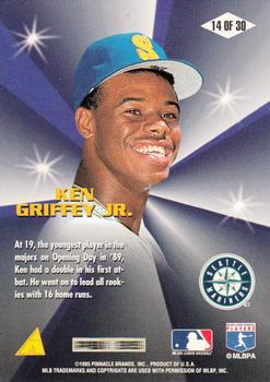 1996 Score - Diamond Aces #14 Ken Griffey Jr. Back