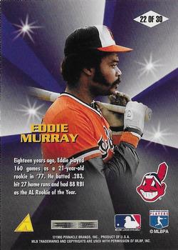 1996 Score - Diamond Aces #22 Eddie Murray Back