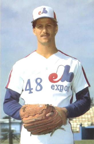 1984 Montreal Expos Postcards #NNO Greg Harris Front