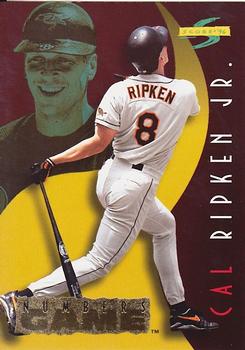 1996 Score - Numbers Game #1 Cal Ripken Jr. Front