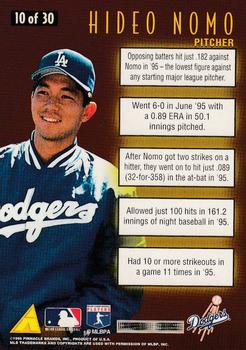 1996 Score - Numbers Game #10 Hideo Nomo Back