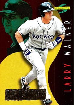 1996 Score - Numbers Game #20 Larry Walker Front