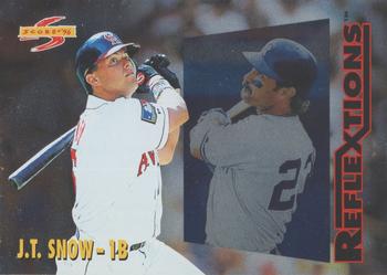 1996 Score - Reflextions #5 Don Mattingly / J.T. Snow Front