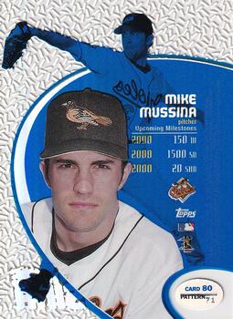 1998 Topps Tek - Pattern 71 #80 Mike Mussina Back