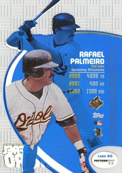 1998 Topps Tek - Pattern 73 #40 Rafael Palmeiro Back