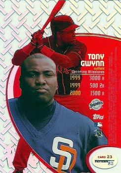 1998 Topps Tek - Pattern 82 #23 Tony Gwynn Back
