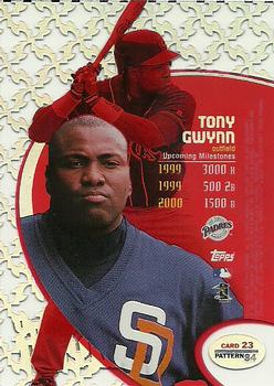 1998 Topps Tek - Pattern 84 #23 Tony Gwynn Back
