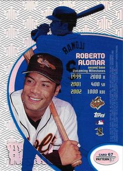 1998 Topps Tek - Pattern 87 #67 Roberto Alomar Back