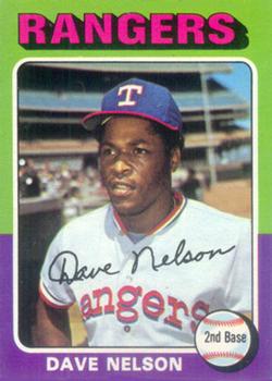 1975 Topps #435 Dave Nelson Front