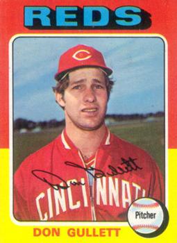 1975 Topps #65 Don Gullett Front