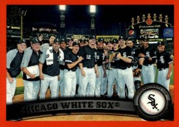 2011 Topps - Red Border #161 Chicago White Sox Front