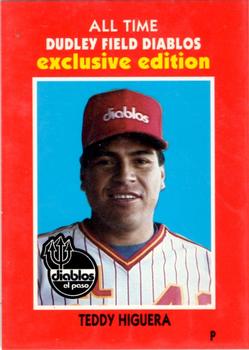 1990 El Paso Diablos All-Time Greats #6 Teddy Higuera Front