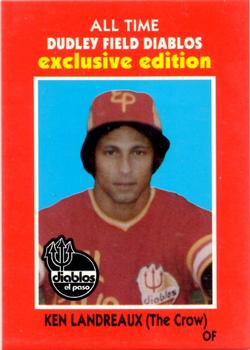 1990 El Paso Diablos All-Time Greats #41 Ken Landreaux Front