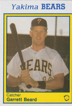 1990 Yakima Bears #1 Garrett Beard Front