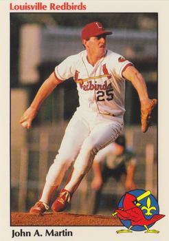 1988 Louisville Redbirds #32 John A. Martin Front