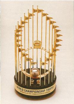 1993 Toronto Blue Jays Fire Safety #NNO World Championship Trophy Front