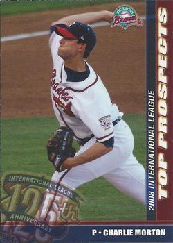 2008 Choice International League Top Prospects #22 Charlie Morton Front