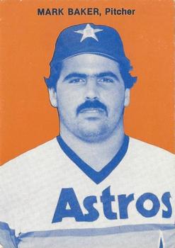 1985 Osceola Astros #3 Mark Baker Front