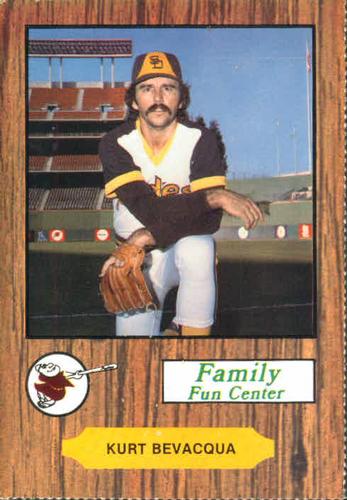 1979 Family Fun Center Dean's Photo San Diego Padres #25 Kurt Bevacqua Front