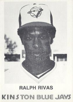 1983 Kinston Blue Jays #NNO Rafael Rivas Front
