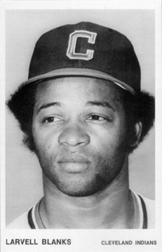 1978 Cleveland Indians #NNO Larvell Blanks Front